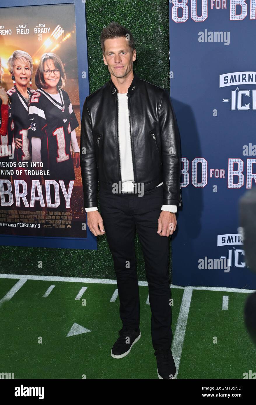 Los Angeles, USA. 31st Jan, 2023. Tom Brady at the premiere for '80 for Brady' at the Regency Village Theatre, Westwood. Picture Credit: Paul Smith/Alamy Live News Stock Photo