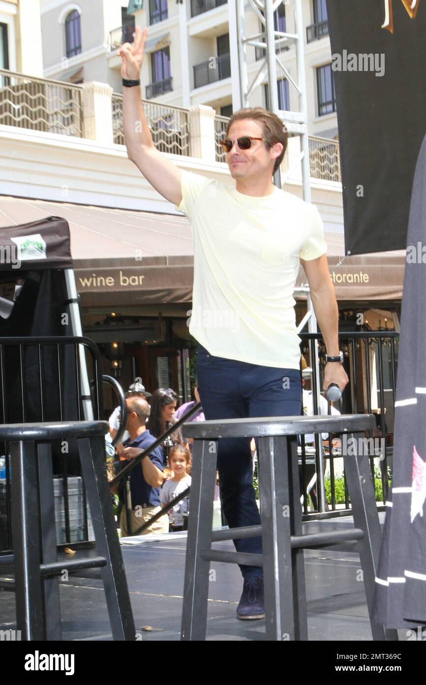 Kevin Zegers at a fan meet and greet for The Mortal Instruments City of ...