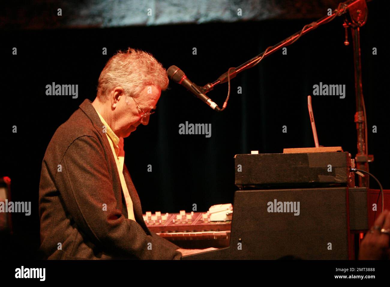 Keyboardist Ray Manzarek of The Doors performs at the 4th Annual Sunset