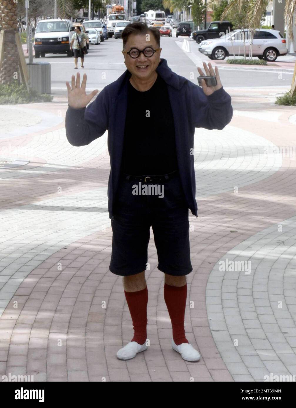 EXCLUSIVE!! Restauranteur and owner of Mr Chow, Michael Chow poses for