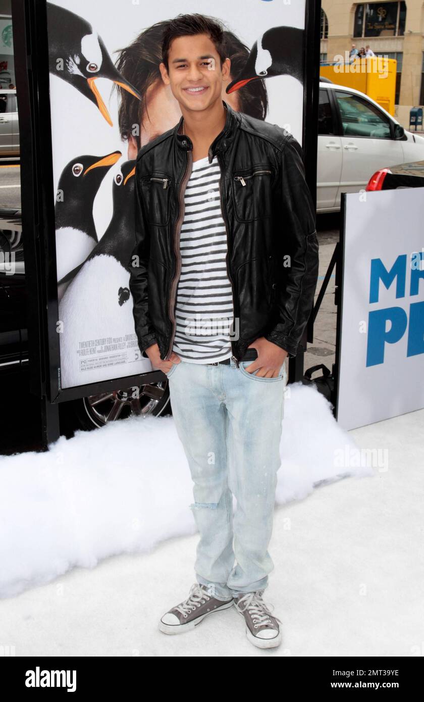 Actor Bronson Pelletier arrives at the premiere of 20th Century Fox's 'Mr. Popper's Penguins' held at Grauman's Chinese Theatre in Hollywood, CA. 6/12/11 Stock Photo