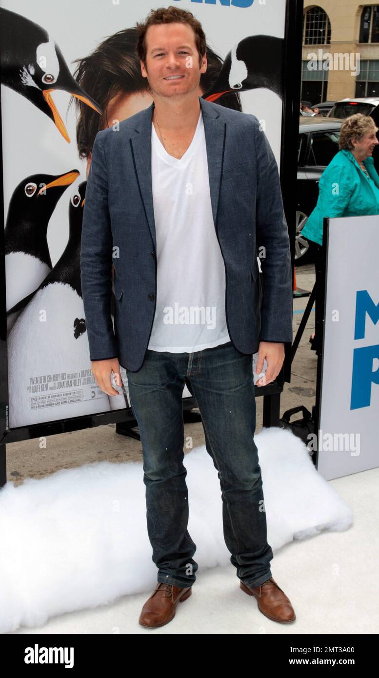 Eric Matheny arrives at the premiere of 20th Century Fox's 'Mr. Popper's Penguins' held at Grauman's Chinese Theatre in Hollywood, CA. 6/12/11 Stock Photo