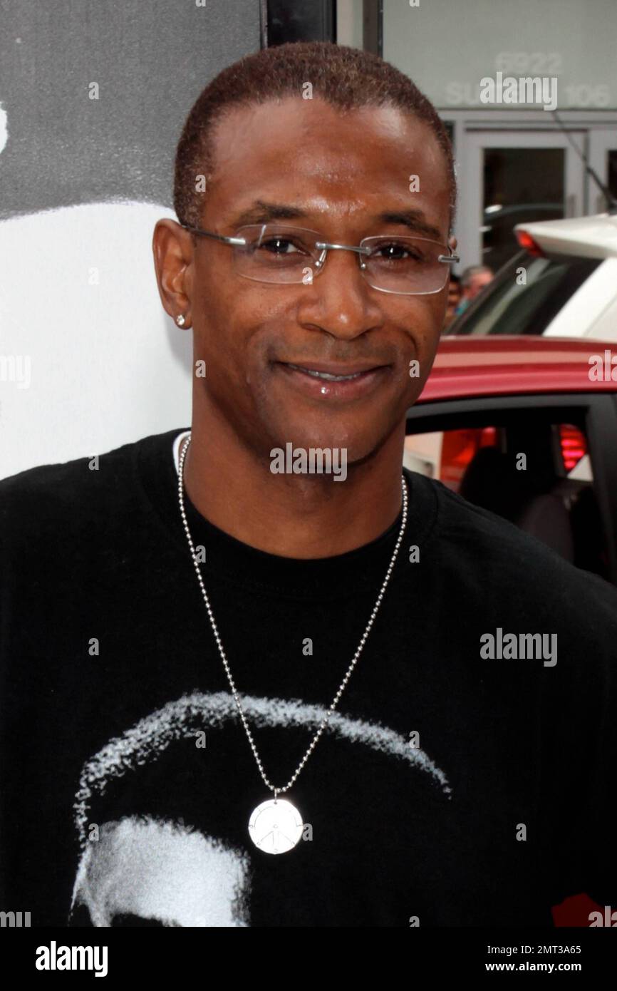 Comedian Tommy Davidson arrives at the premiere of 20th Century Fox's "Mr. Popper's Penguins