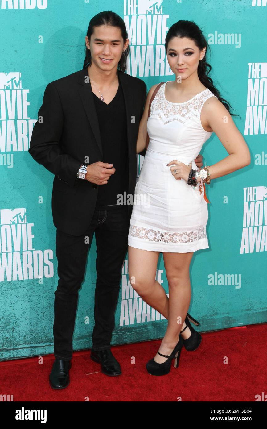 Boo Boo Stewart and Fivel Stewart at the 2012 MTV Movie Awards at the ...
