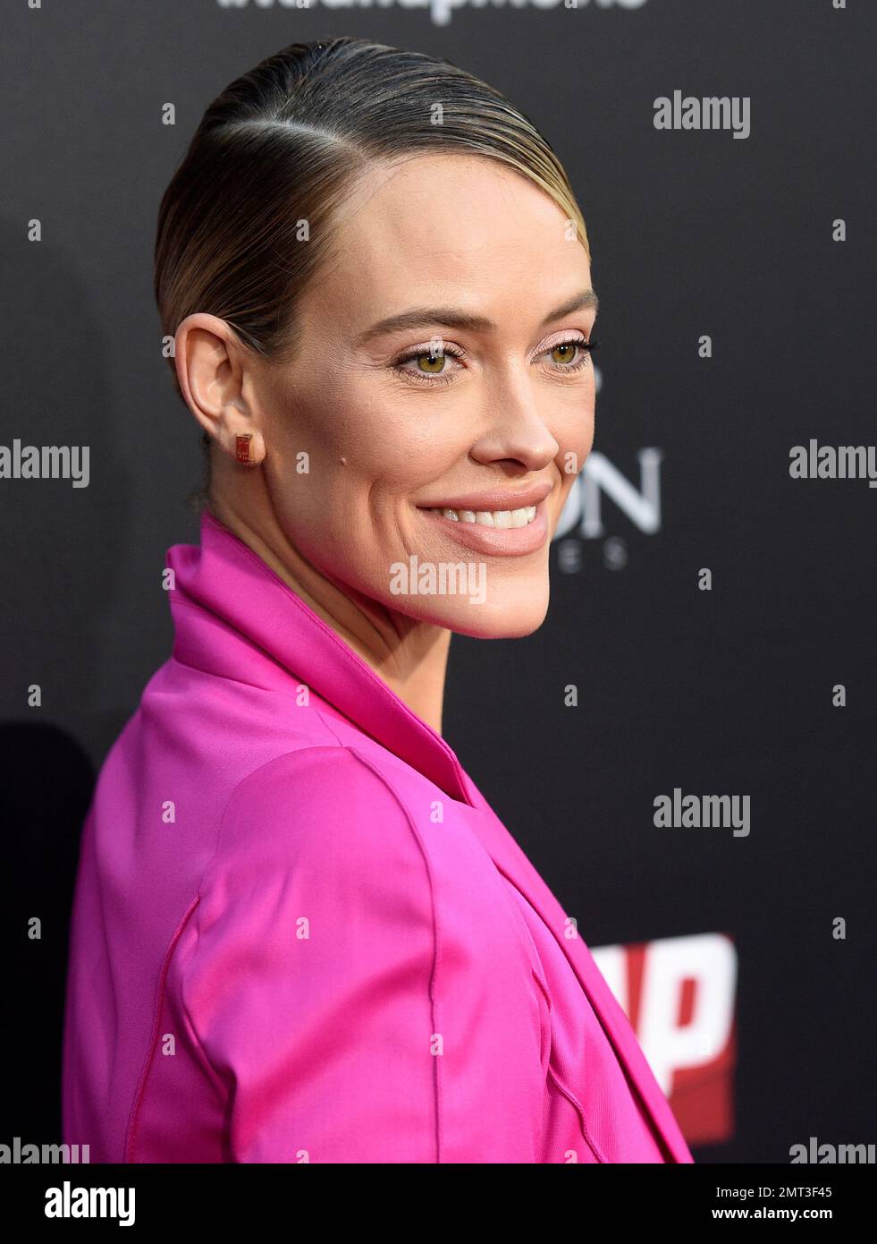 Peta Murgatroyd poses at the premiere of the film at the ArcLight