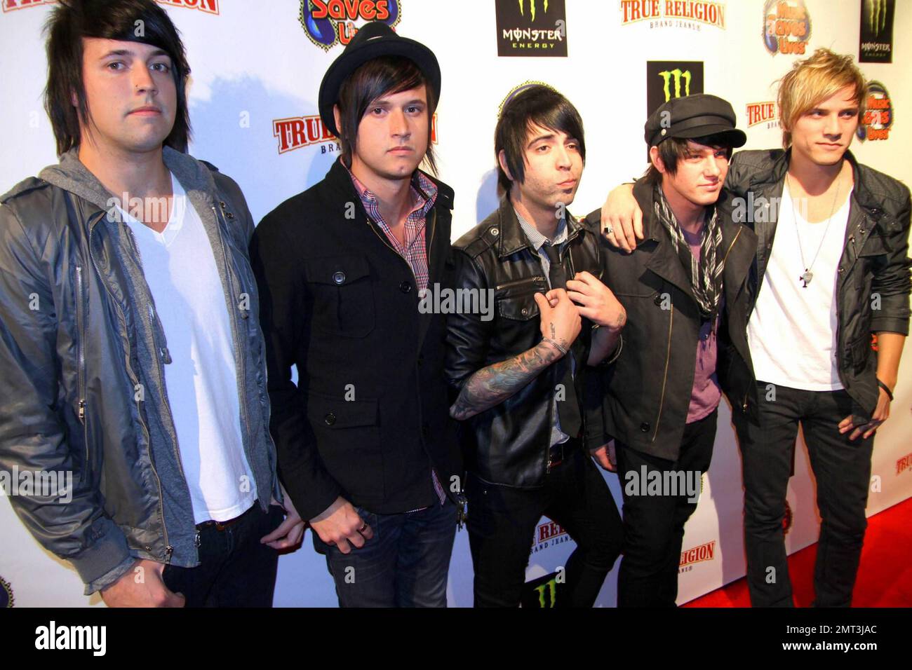 It Boy (Judah Leary, Duck Leary, Tommy Coops, unidentified, and Matt  Cutshall) arrives on the red carpet at the Music Saves Lives 5 Year  Anniversary Party presented by Monster Energy, and hosted