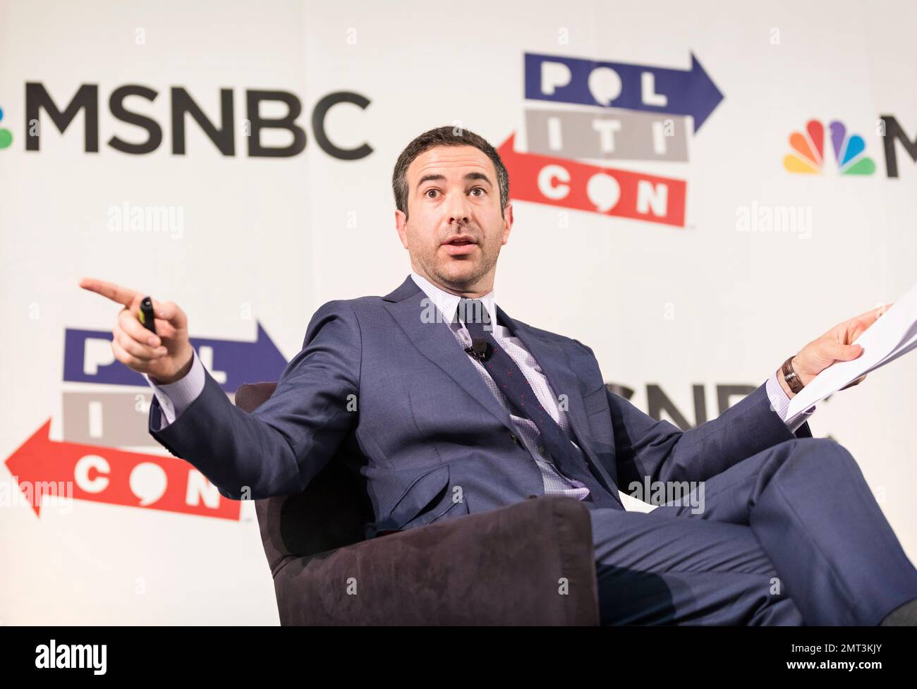 Ari Melber attends Politicon at The Pasadena Convention Center on