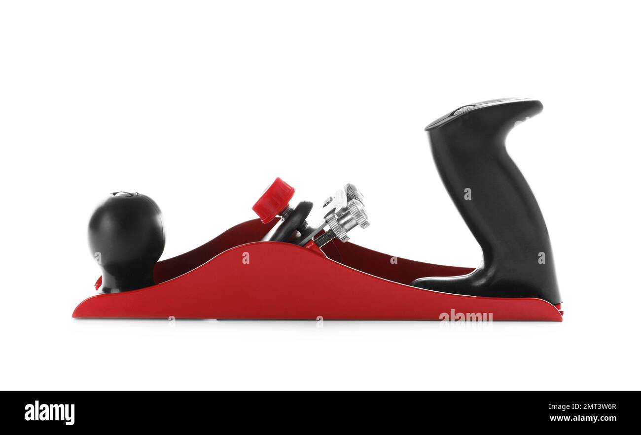 Modern jack plane isolated on white. Carpenter's tool Stock Photo Alamy