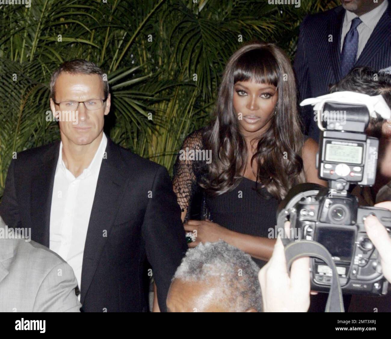 Controversial supermodel Naomi Campbell attends In Fashion Photo