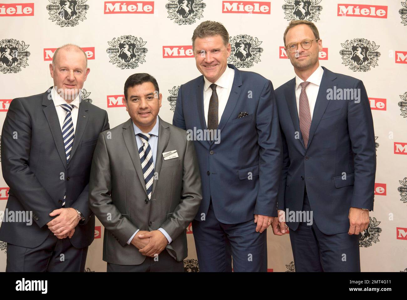 IMAGE DISTRIBUTED FOR MIELE, INC Miele USA President Jan Heck and