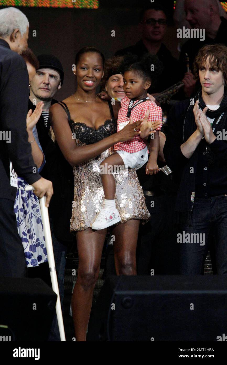 Jamelia nelson mandela birthday concert hires stock photography and