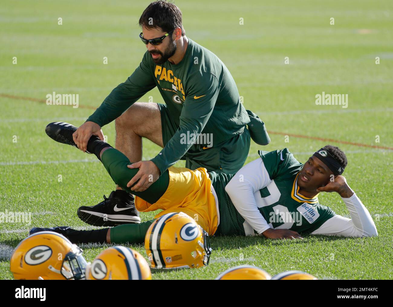 September 24, 2017: Green Bay Packers cornerback Damarious Randall #23  during the NFL Football game between the Cincinnati Bengals and the Green  Bay Packers at Lambeau Field in Green Bay, WI. Green