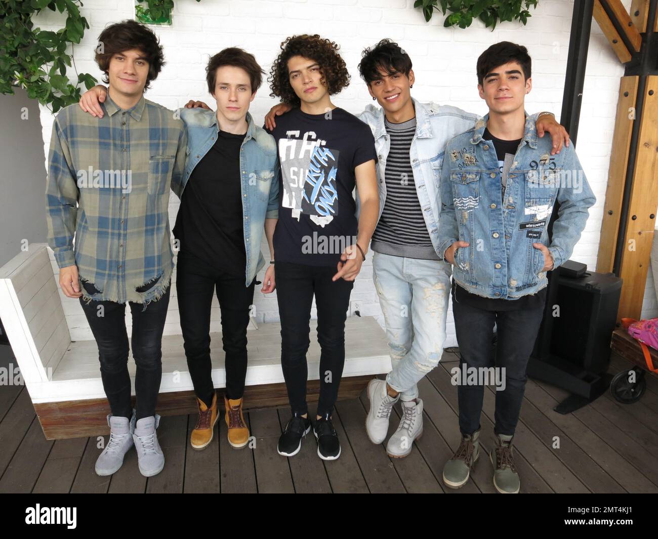 In this July 18, 2017 photo, CD9 band members, from left, Bryan