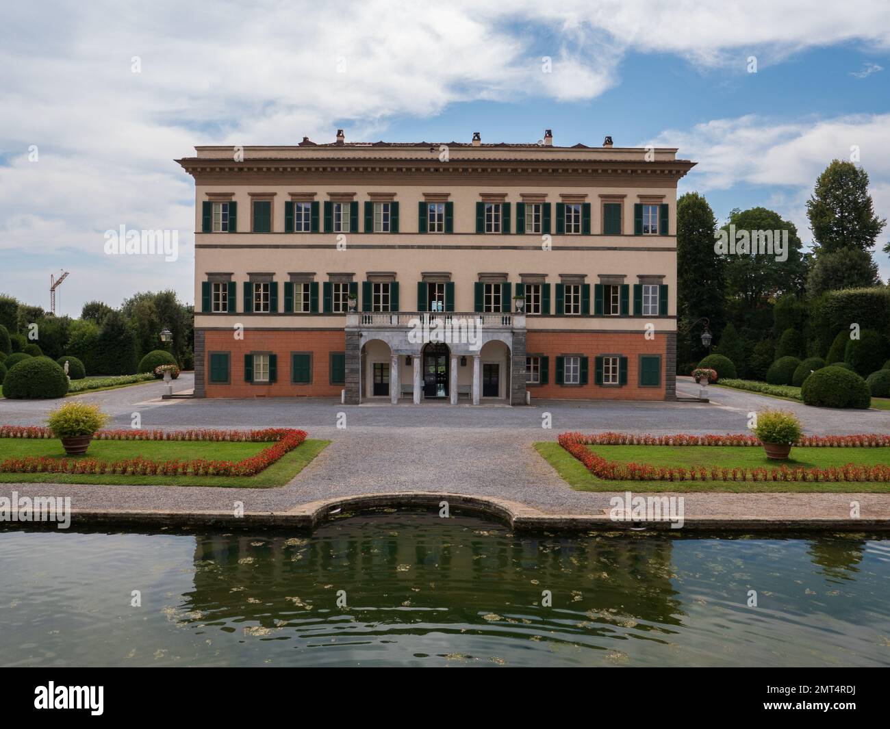 Villa Reale di Marlia Capannori Tuscany Italy Stock Photo