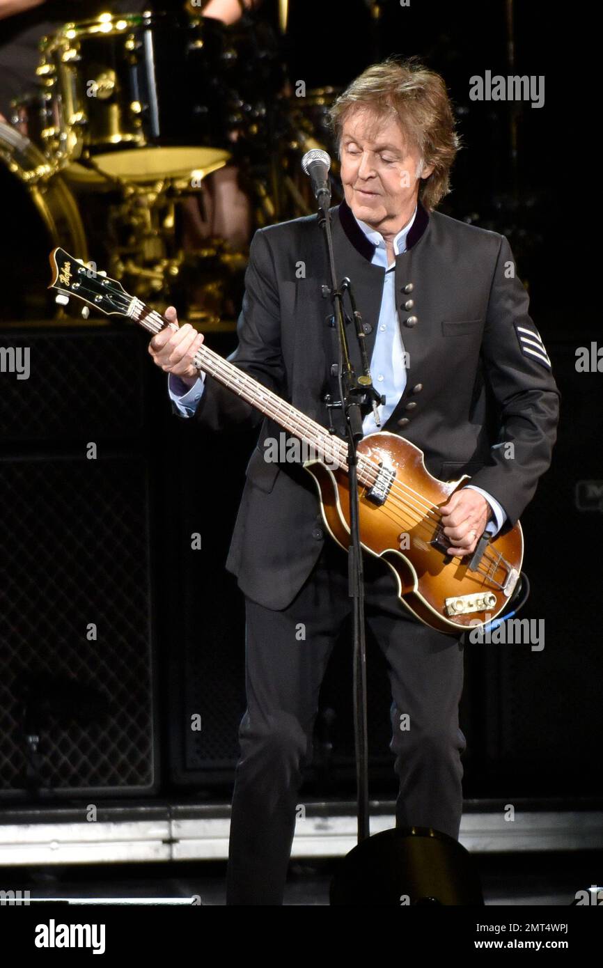 Paul McCartney performs on the One on One Tour at the Hollywood