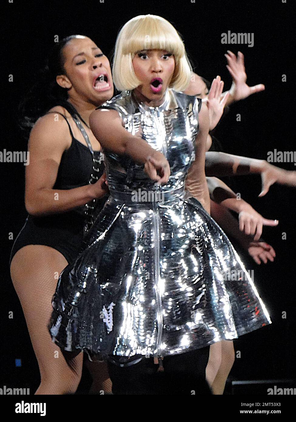 Nicki Minaj opens for Britney Spears on her Femme Fatale tour