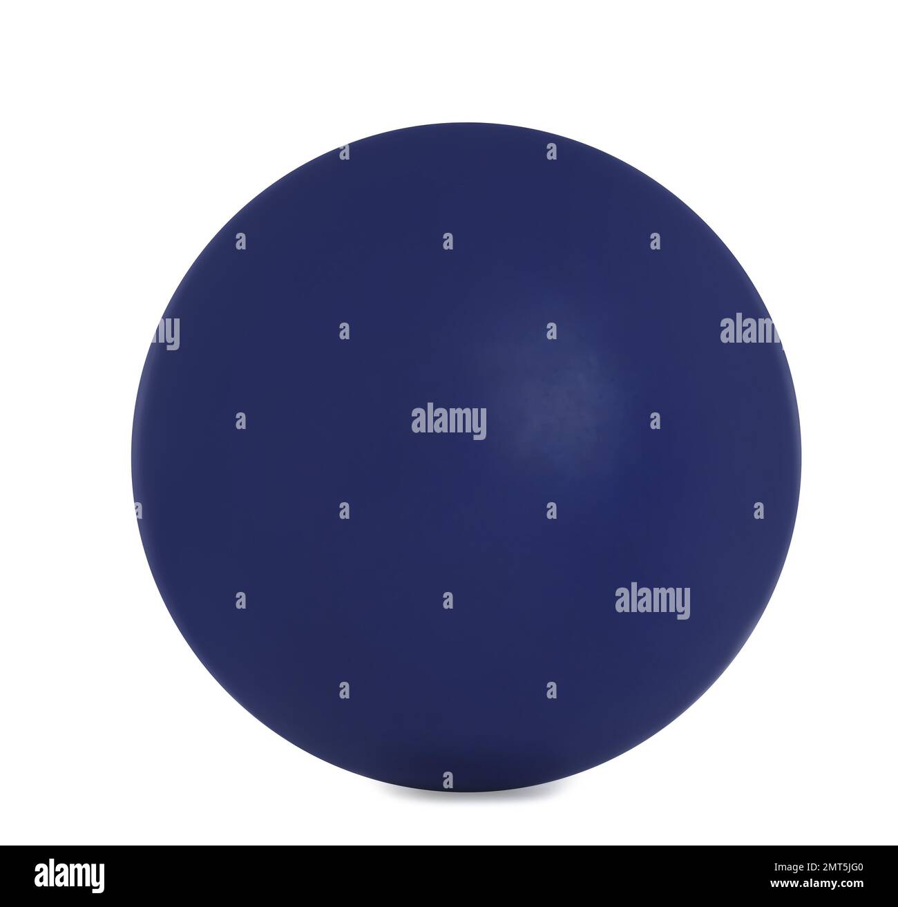 Modern blue bowling ball isolated on white Stock Photo Alamy