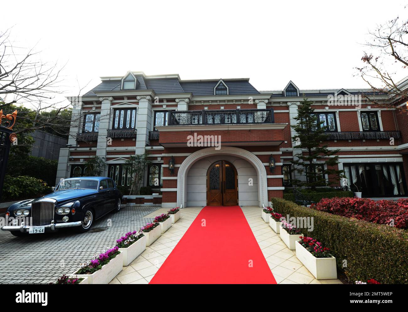 Hōmeikan wedding venu in an old beautiful mansion in Aobadai, Tokyo