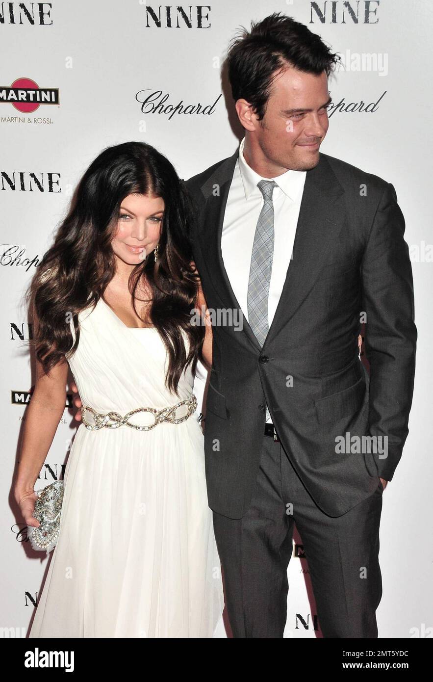 Fergie of the Black Eyed Peas real name Stacy Ferguson and husband Josh