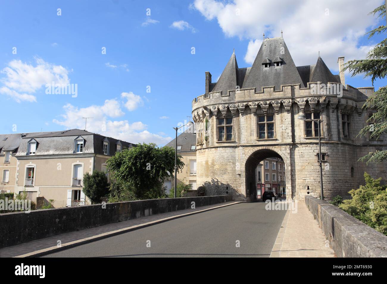 Porte d'entree de la ville de Vendome, Loir et Cher, 41, Region centre, France Stock Photo