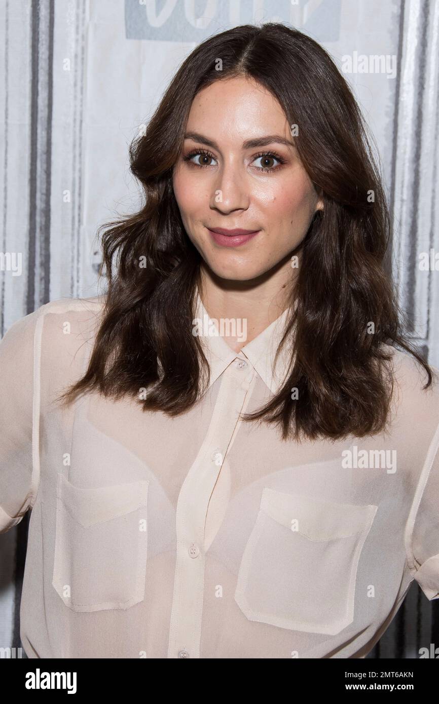 Troian Bellisario participates in the BUILD Speaker Series to discuss