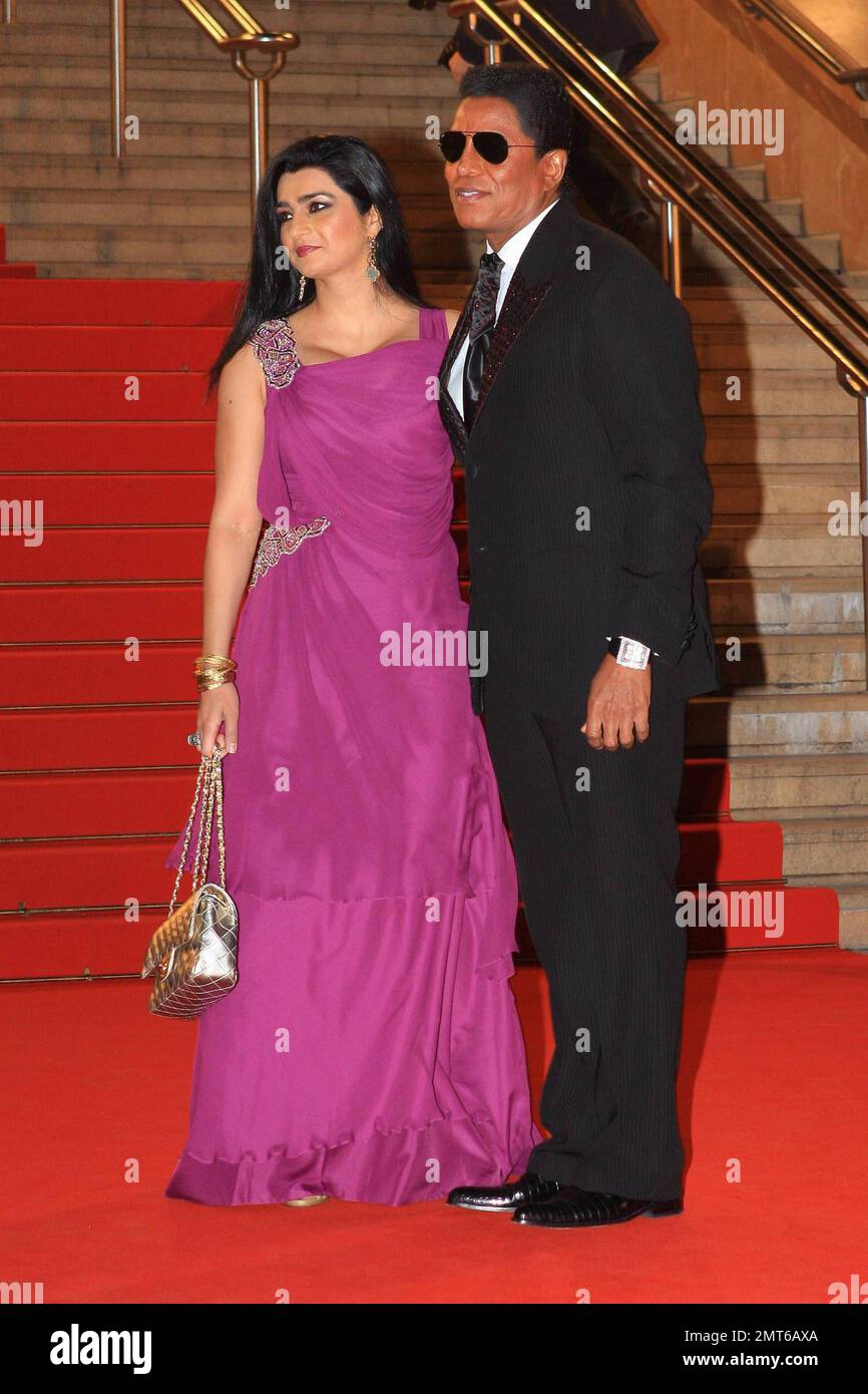 Jermaine Jackson and Halima Rashid attend the 12th annual NRJ Music