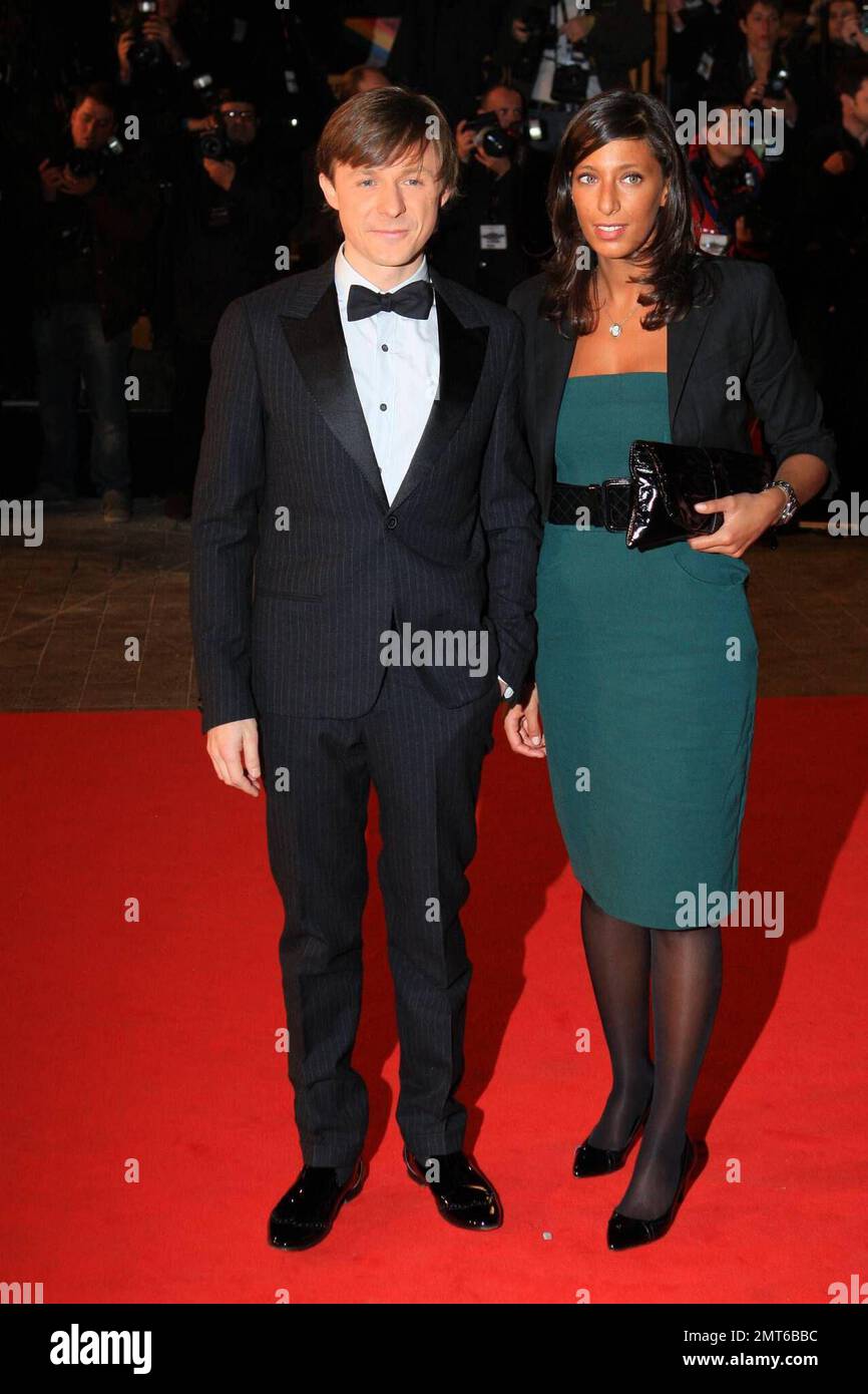 Martin Solveig and wife arrive at the NRJ Music Awards in Cannes