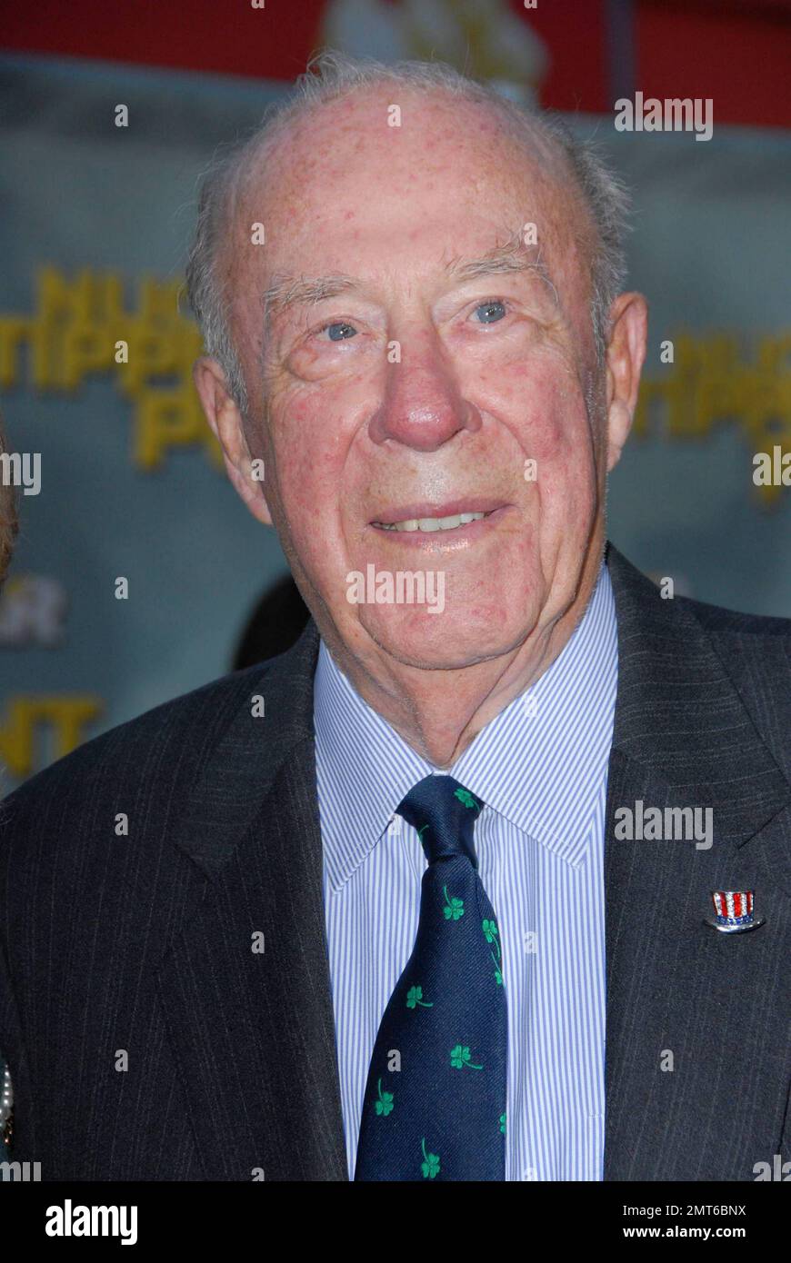 Secretary of State, George P. Schultz at the premiere of Nuclear ...