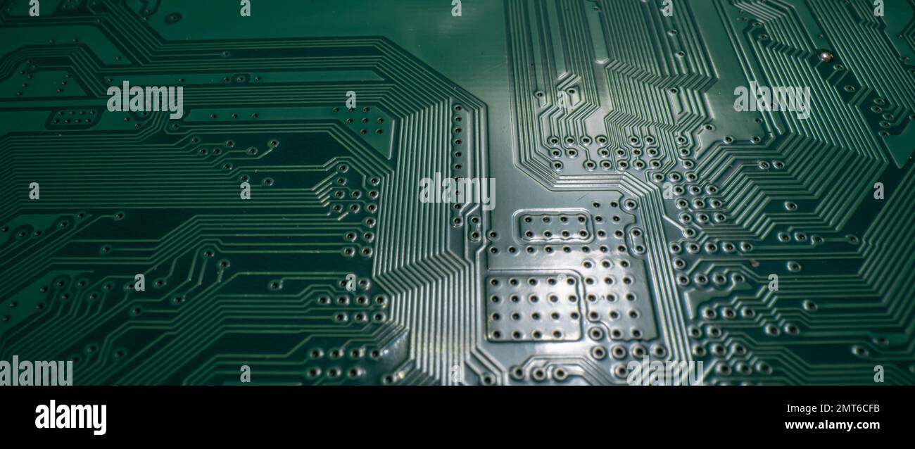 Technology background with circuit board. Electronic computer hardware ...