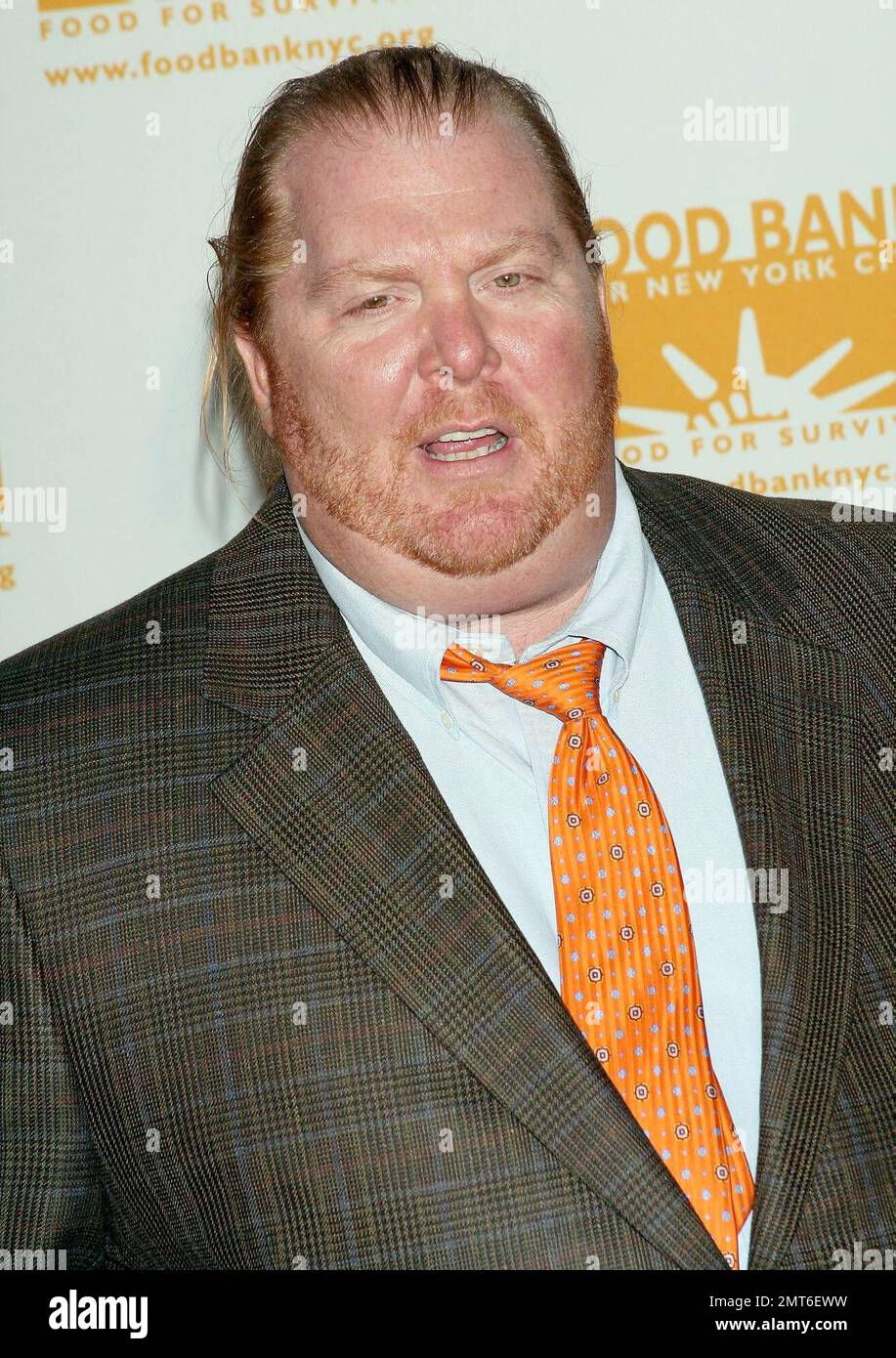 Chef Mario Batali at The Food Bank For New York City's 5th Annual Can-Do Awards dinner at Pier 60 in New York, NY. 4/7/08. Stock Photo