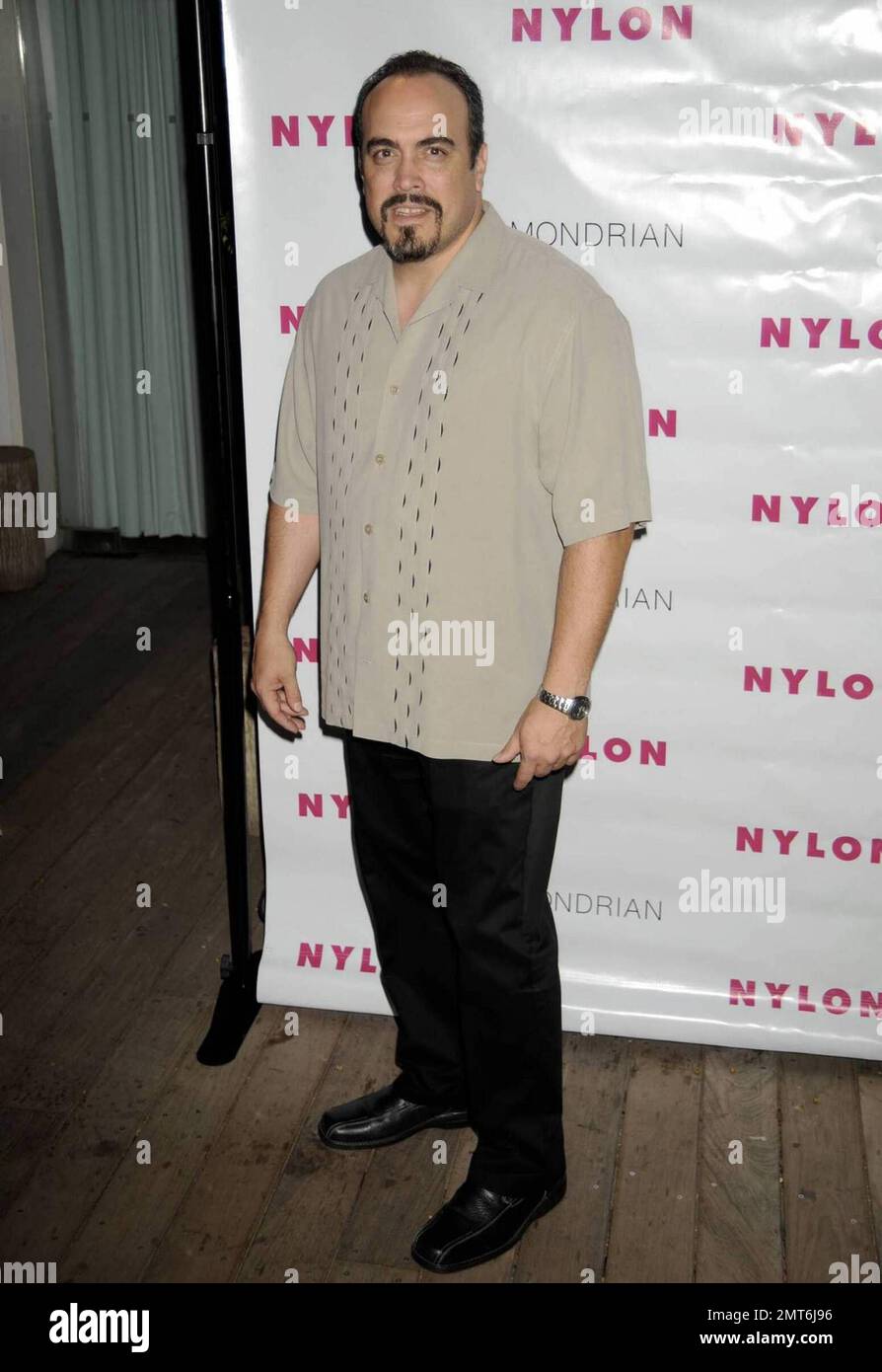 David Zayas attends the NYLON Magazine celebration for their fall TV