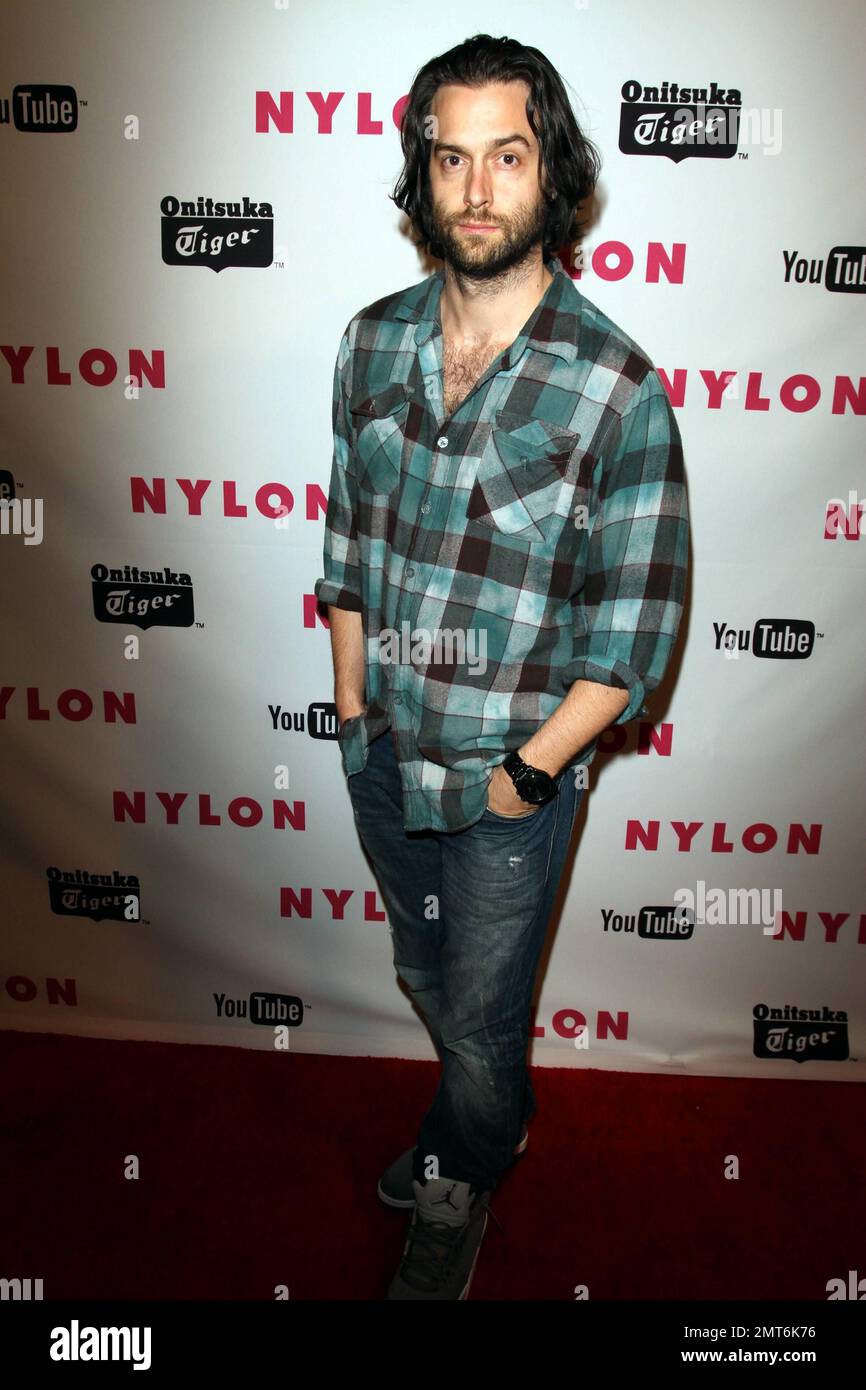 Producer Chris D'Elia arrives at NYLON Magazine's party celebrating
