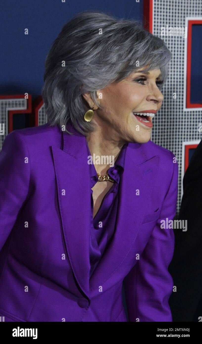 Los Angeles, United States. 31st Jan, 2023. Cast member Jane Fonda