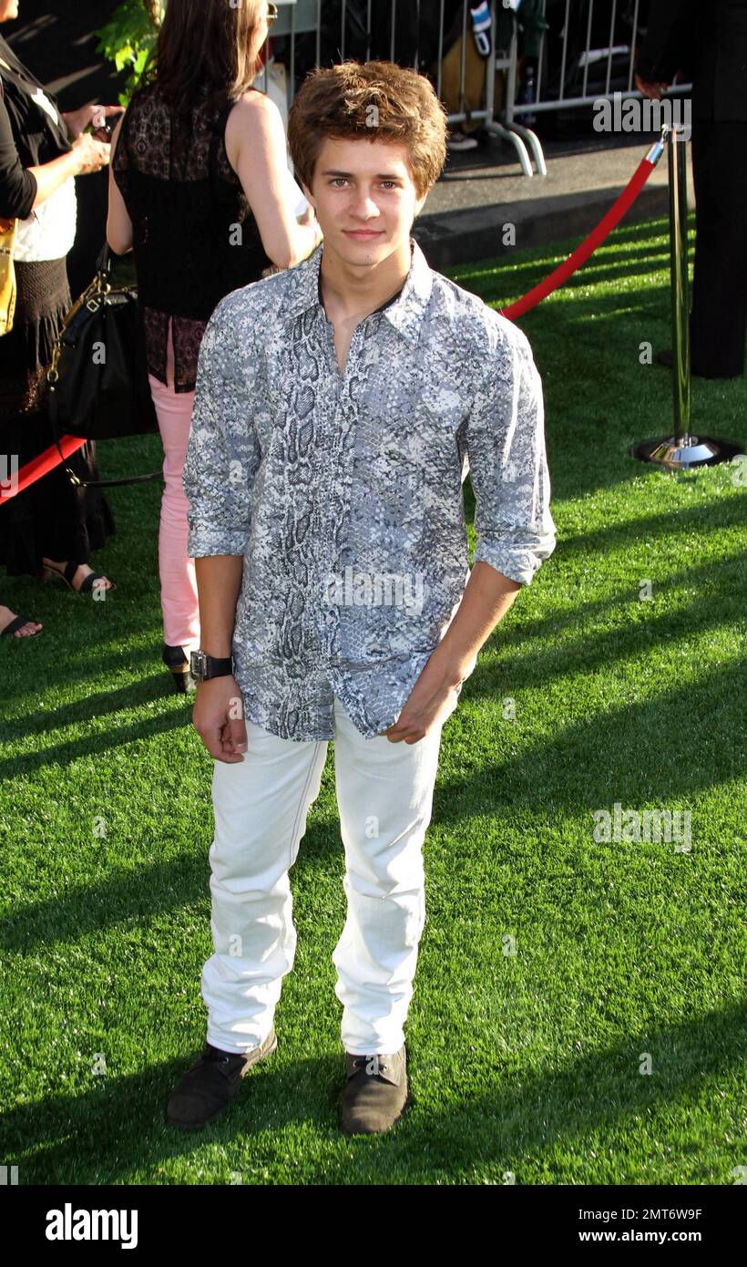 Billy Unger at the premiere of "The Odd Life of Timothy Green" at the