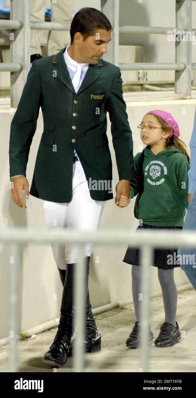 Athena Onassis de Miranda and her daughter, Viviane de Miranda, cheered