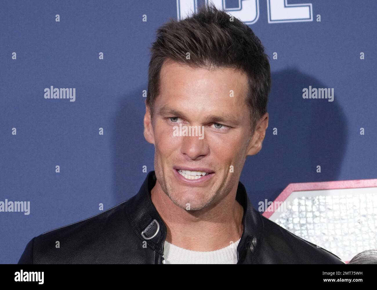 Tom Brady arrives at the 80 FOR BRADY Los Angeles Premiere held at the ...