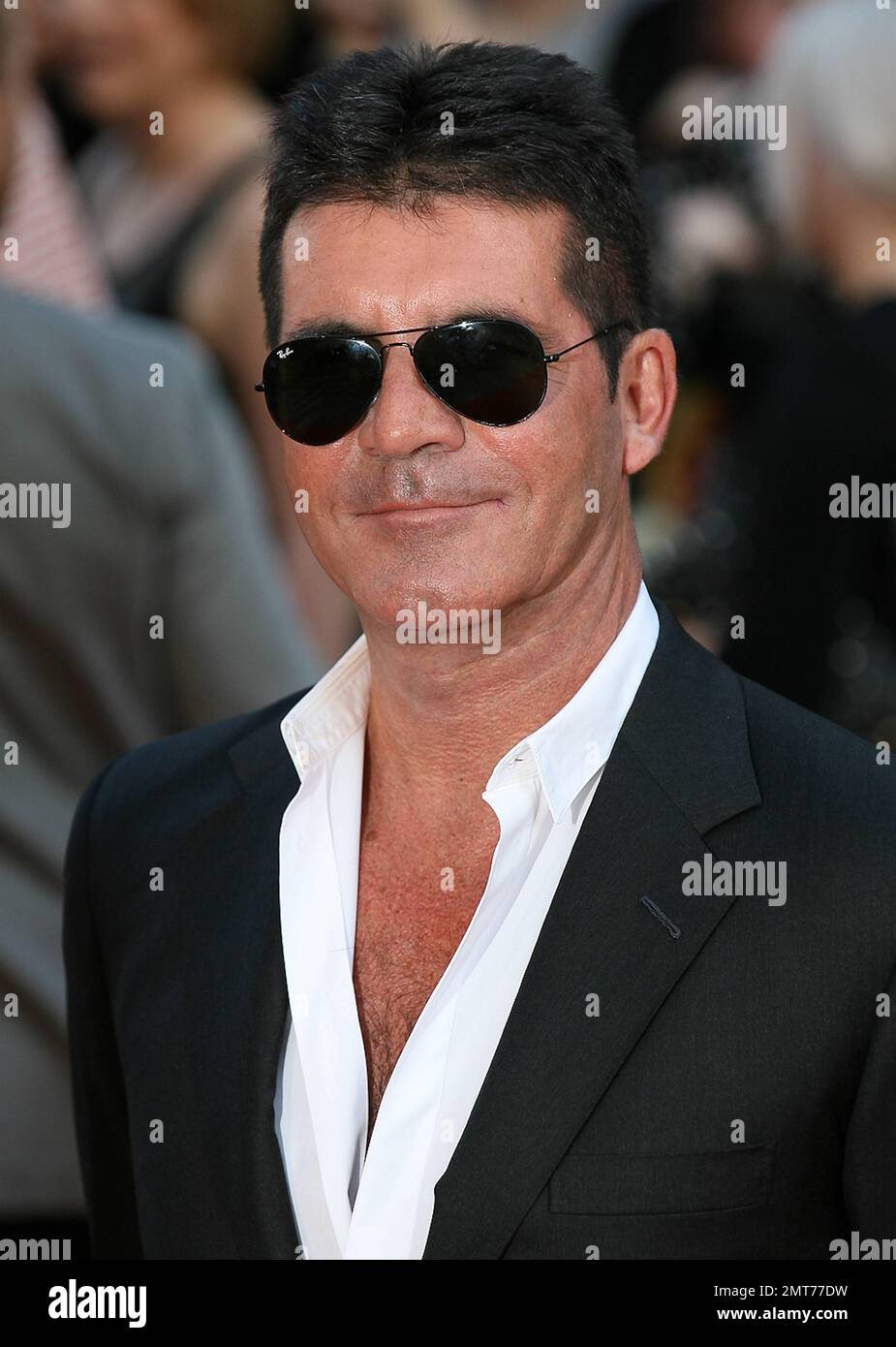 Simon cowell world premiere one direction hi-res stock photography and ...