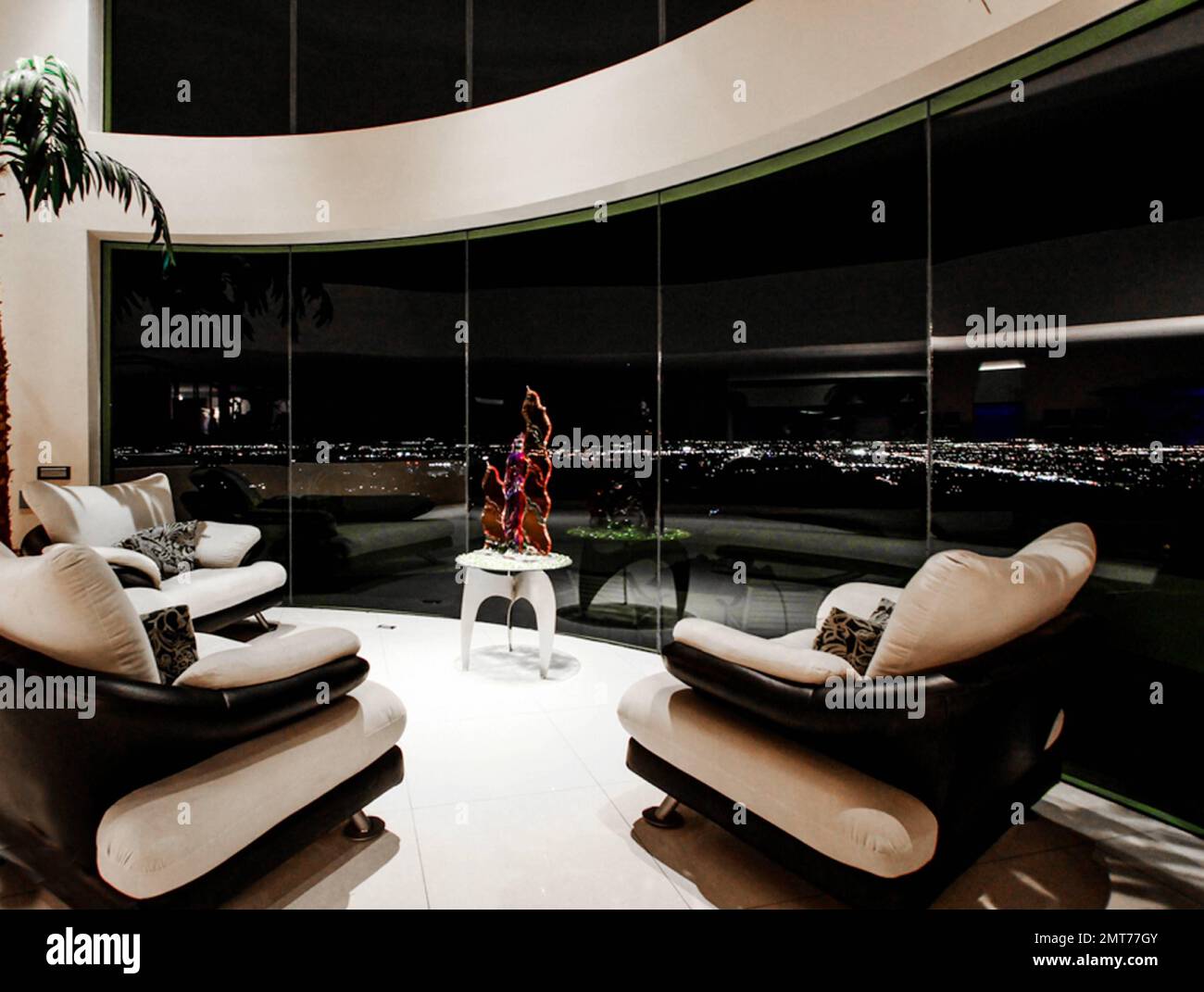 EXCLUSIVE!! This appears to be the extravagant rented mansion that ...