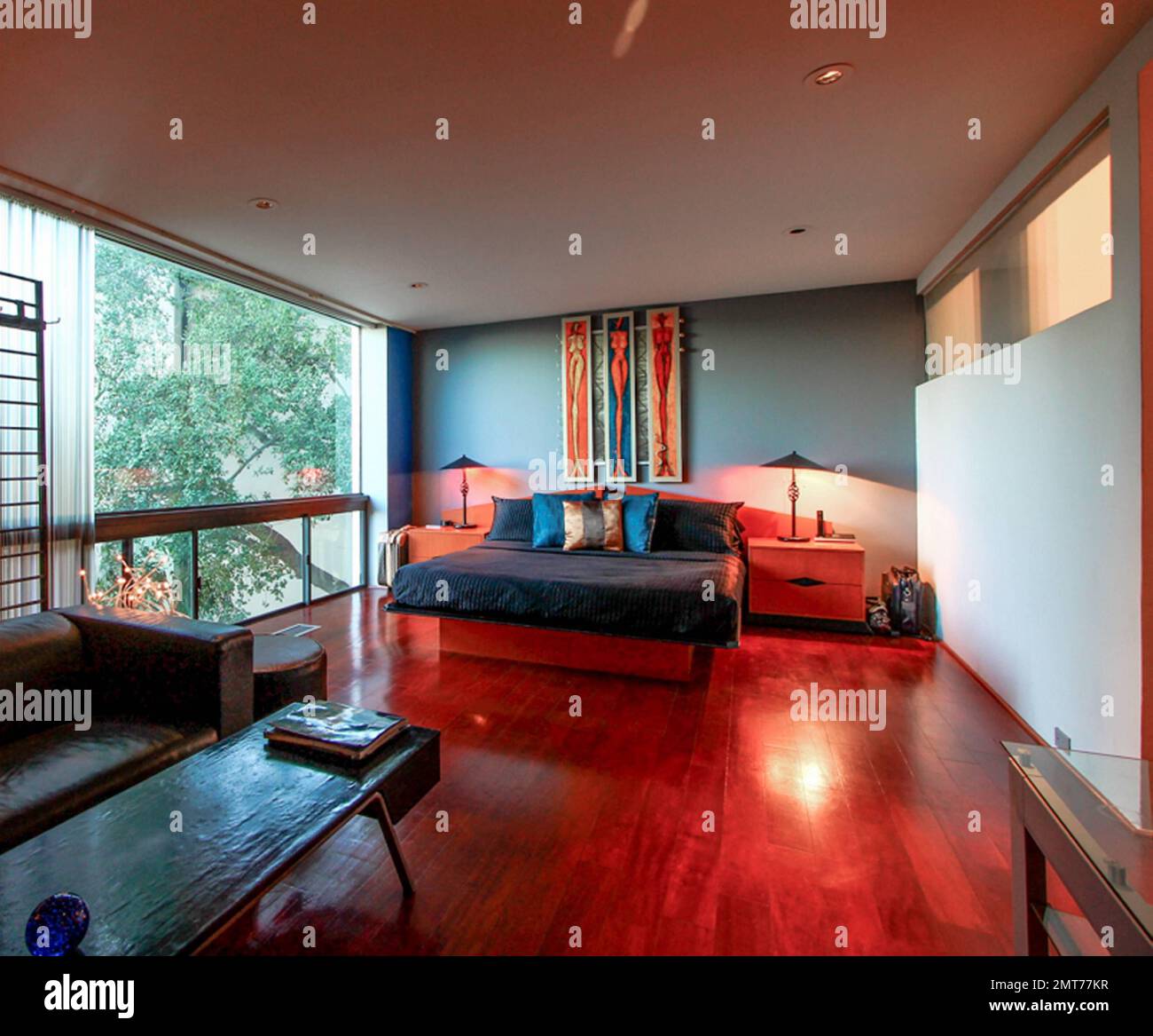 EXCLUSIVE!! This is the extravagant rented mansion at which members of ...