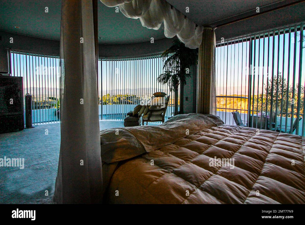 EXCLUSIVE!! This is the extravagant rented mansion at which members of ...