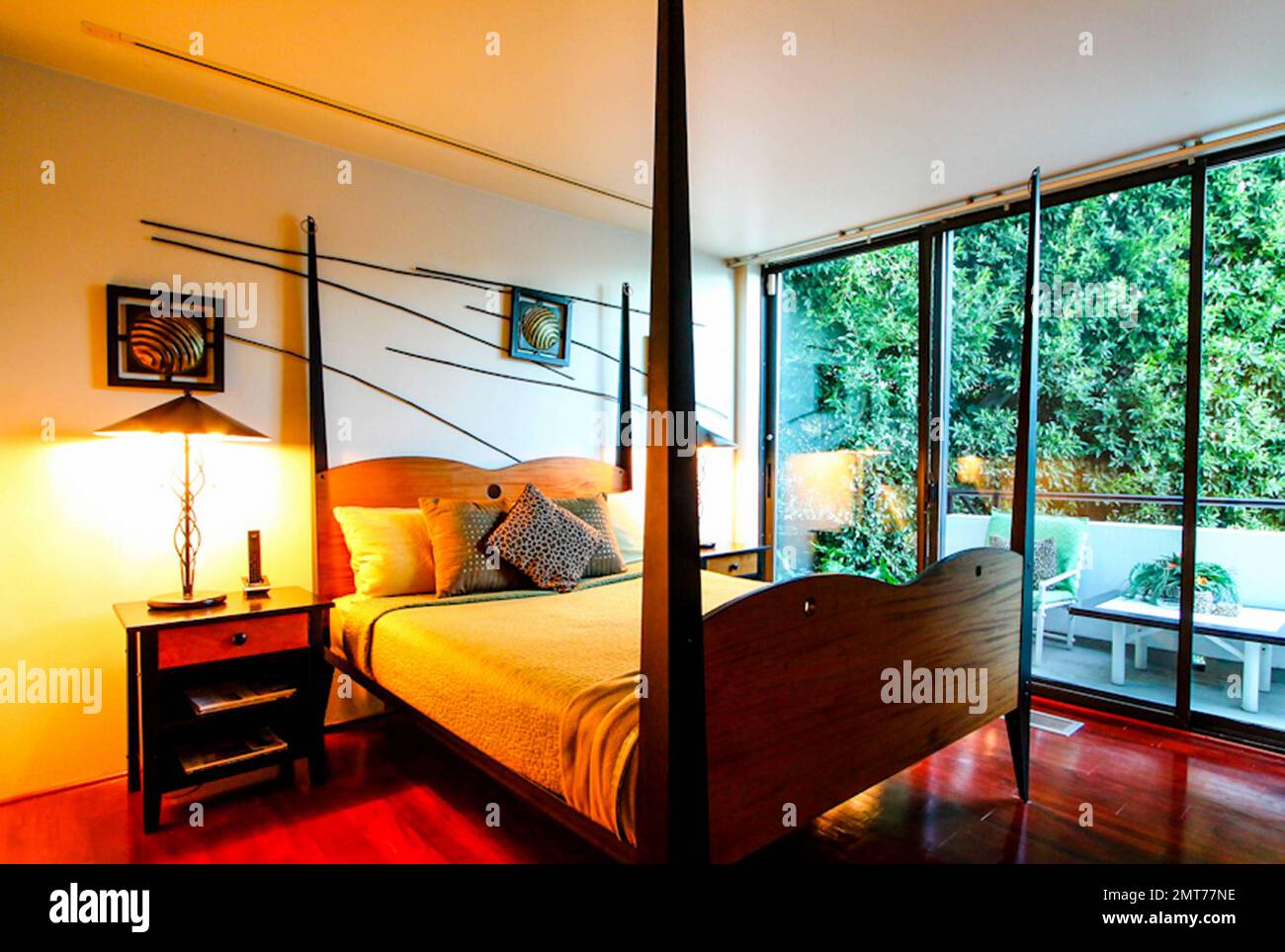 EXCLUSIVE!! This is the extravagant rented mansion at which members of ...