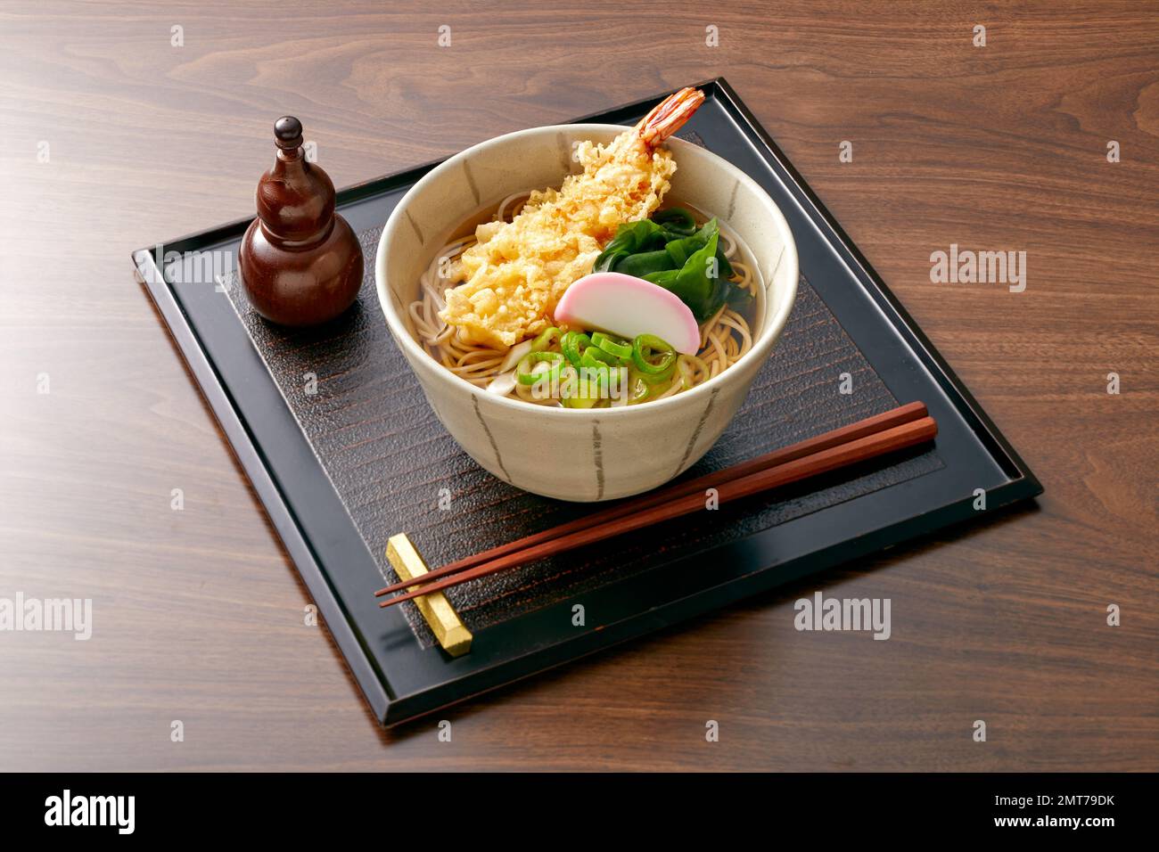 Japanese style soba noodles Stock Photo - Alamy