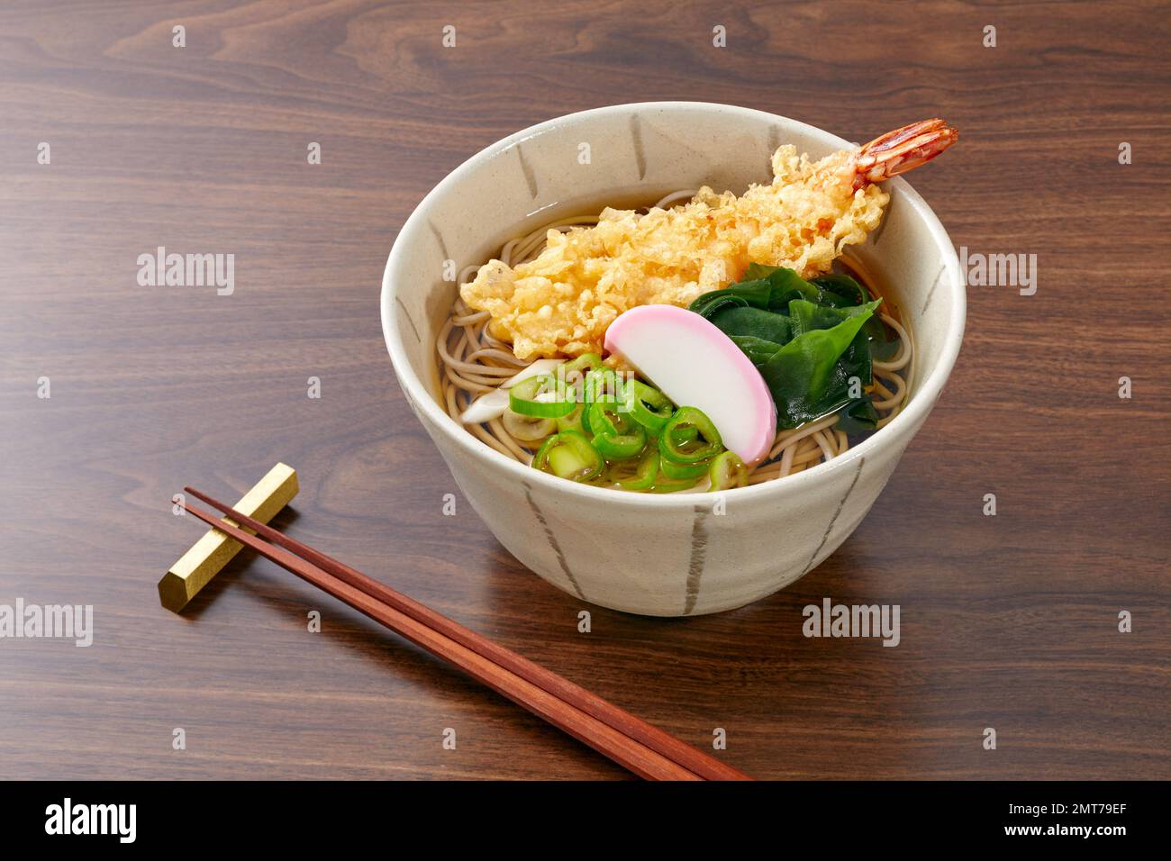 Japanese style soba noodles Stock Photo - Alamy