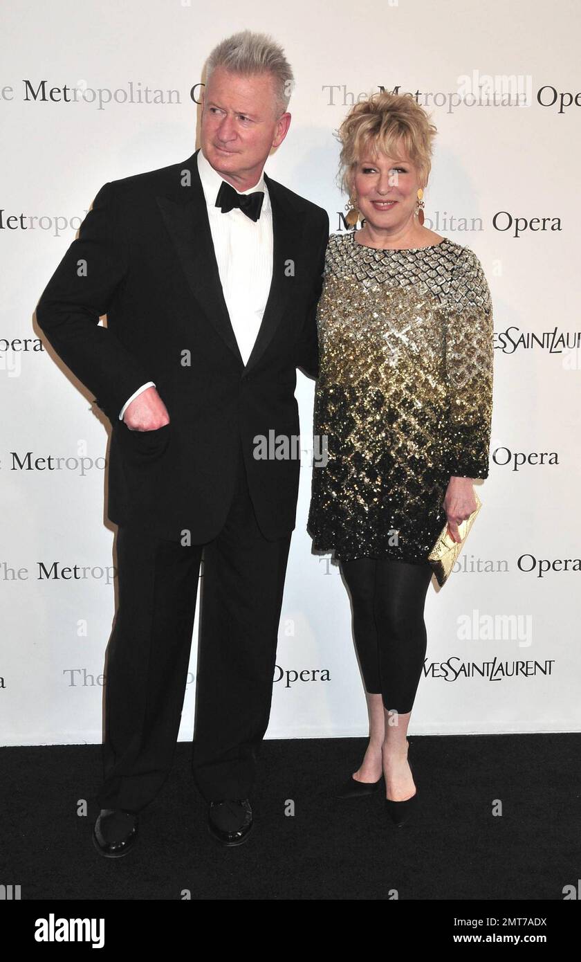 Martin Von Haselberg Bette Midler and husband Martin von Haselberg arrive to the