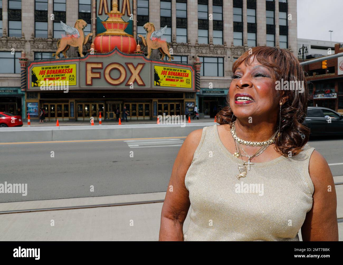 In this Wednesday, June 28, 2017 photo, singer Martha Reeves stands ...