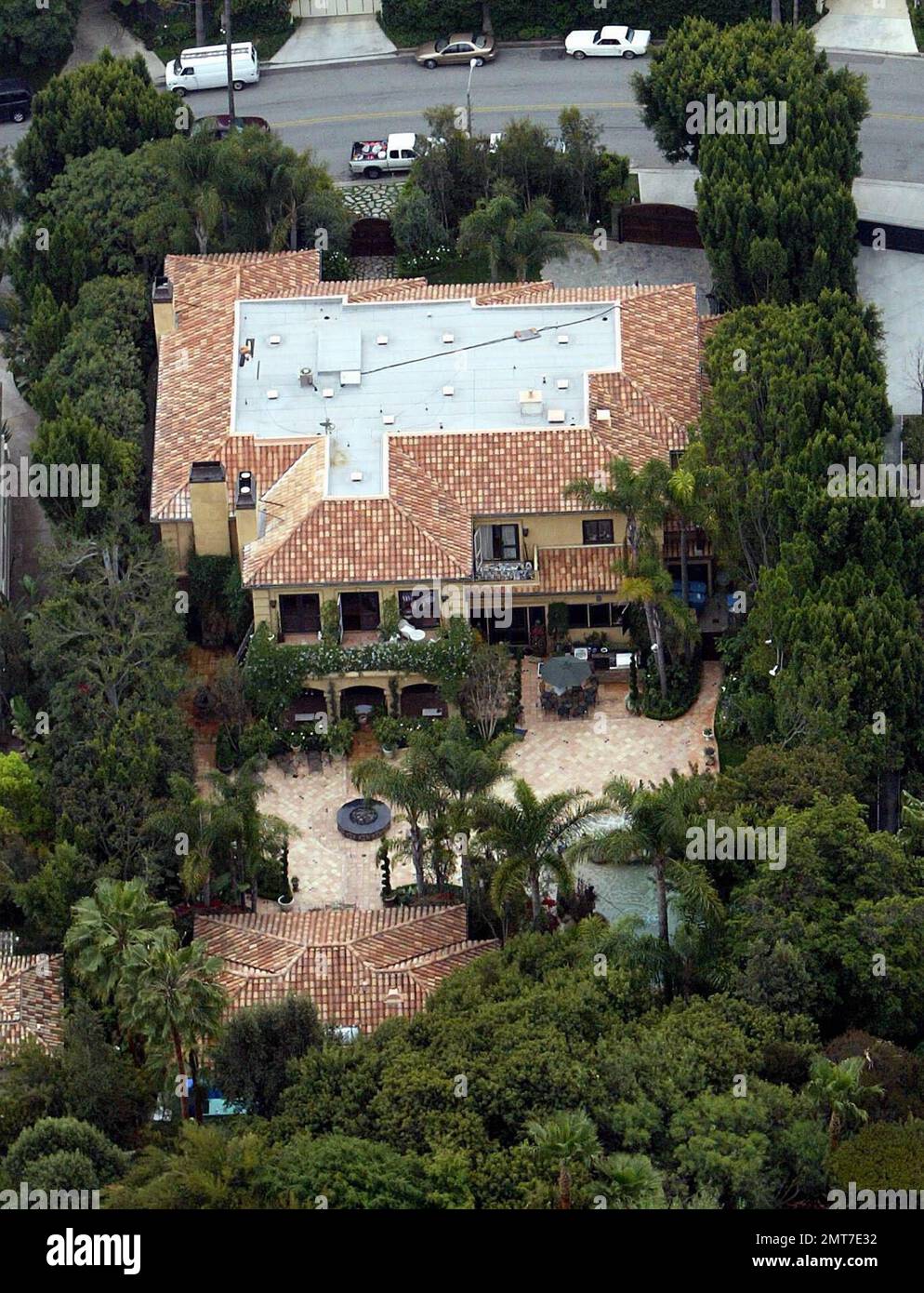 Exclusive!! The Osbournes put their Gothic style Beverly HIlls, Calif. home, which later sold to Christina Aguilera and Jordan Bratman, up for sale, yet again.   The rocker couple put the family's California residence on the market last year but found no buyers. The property is now listed again at $11,995,000. The home has 11,571 square feet with 6 bedrooms and 10 bathrooms. If they can find a buyer at that price, Sharon's business skills will have paid off as they bought the house for only  $3,900,000 back in 1999. 5/22/07. Stock Photo