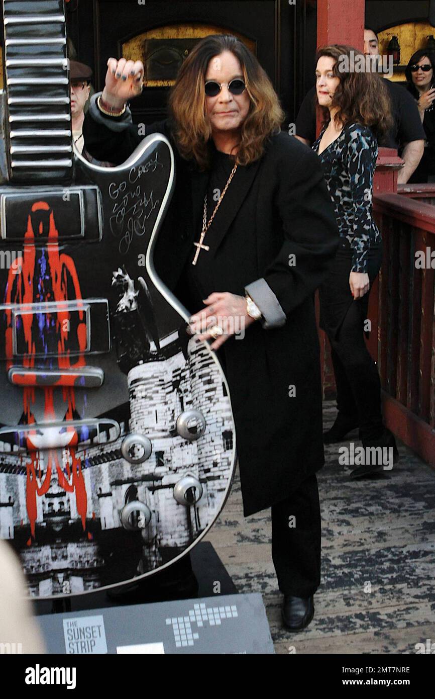 ozzy osbourne tall