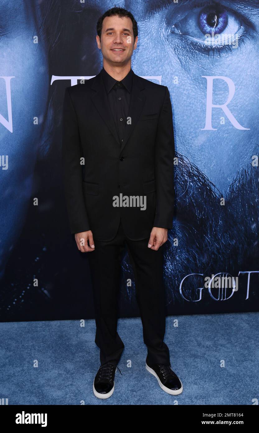 Ramin Djawadi arrives at the LA Premiere of "Game of Thrones" at The Walt Disney Concert Hall on