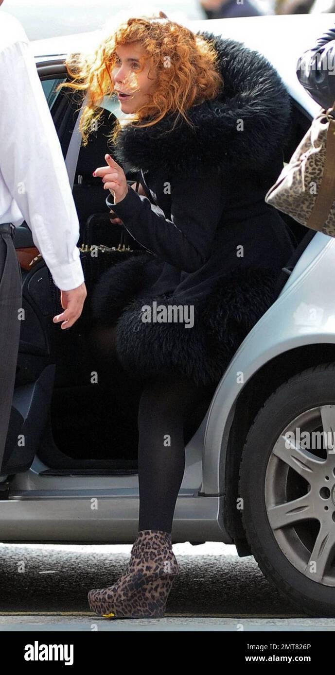 EXCLUSIVE!! Decked out in her typical exciting fashions, singer Paloma Faith  gets in to a waiting car in central London. The pop singer, whose latest  single Smoke & Mirrors will be released