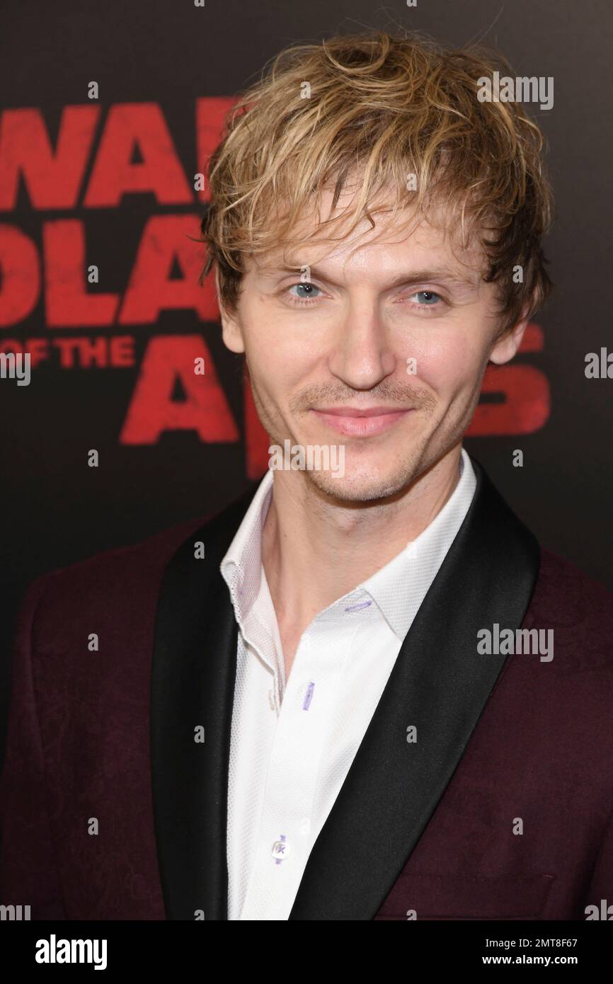 Chad Rook attends a "War for the Planet of the Apes" screening at SVA